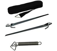 Cinture Tenditore Tenda Fiamma Tie: Down Black Giallo Aggancio Cinghia Camper