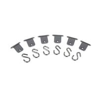 Fiamma 98655-743 Kit Ganci da Infilare Nel Profilo del Tendalino, 6 Pezzi