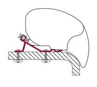 Fiamma 98655-855 Kit Staffe per F45, Consiste in 2, 20cm Taglia