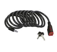 Fiamma 98656-338 Lucchetto a Cavo con Lucchetto per Bicicletta, 17cm x 10cm x 5cm