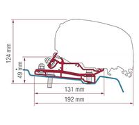Fiamma Adattatore F80s per Ford Transit H3 dal 2014