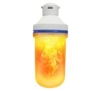 Fiamma Bulb - USB ricaricabile Flickering Light, Compact Festive Flame Light Bulb | Realistic Fire Effect For Patio, Bedroom, Yard, Tenda, Oro Party Decor, Perfect For Indoor and Outdoor Holiday