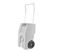 Fiamma Delle Acque Reflue Rolltank 23 Litro Grigio su Ruote Grigie, Industriale