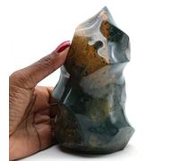 Fiamma in Diaspro Paesaggio 1100 grammi e 150 millimetri, Minerale Diaspro del Madagascar, Minerale Autentico, Moneta Unico, Minerale Collezione, Pietra di Forza