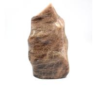 Fiamma in Microclina del Madagascar da 530 grammi e 130 millimetri, Minerale Microclina del Madagascar, 100% naturale, esemplare esclusivo, pietra da collezione, minerale di ricarica