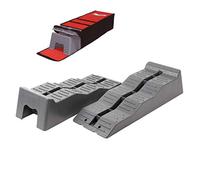 Fiamma® Level Up cunei di compensazione | Set da 2 + borsa per il trasporto | 4-10 cm | grigio | Leveller | cunei