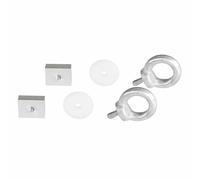 Fiamma Metallo Occhio Anello Fissaggio X 2 Per Garage Barre Ancoraggio Camper