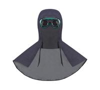 Fiamma Per Cappuccio Per Saldatura - Maschera Per Cappuccio Per Saldatore, Protezione Per Saldatore Con Drappeggio Sulle Spalle Del Collo | Scudo Per Saldatura TIG Ad Durevole | Maschera