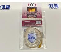 FIAMMA PIATTINA ADESIVA VETRO STUFA CAMINI FORNI MM.15X2 LUNGHEZZA 2,5MT 630972