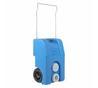 Fiamma acqua fresca Roll serbatoio da 23 litri, manico estraibile, Blu, 33 X 50/100 x 25 cm