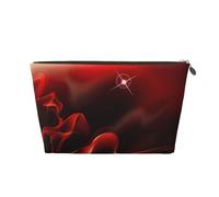 Fiamma Rossa Stampata, Borsa per il trucco Borsa per cosmetici Borsa da toilette da viaggio portatile Borsa da toilette