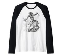 Fiamma Selvaggia della Vittoria Selvaggia Maglia con Maniche Raglan