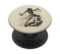 Fiamma selvaggia della vittoria selvaggia PopSockets PopGrip Adesivo