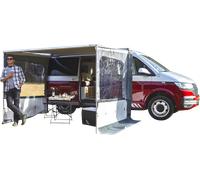 Fiamma side w pro ducato pannello laterale per tende da sole protezione dal vento e dalla pioggia per tende da sole f80s-f80l altezza 245-280 cm