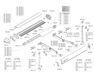 Fiamma tappo terminale destro per f80s nero fiamma codice articolo 98673-239