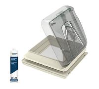 Fiamma Vent 28 x 28 cm trasparente | Chrystal | tetto lucernario | A scelta con sigillante | 28 F (1 X Vent 28 + sigillante )