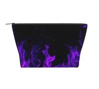 Fiamma Viola, Borsa da toilette Borsa per trucco Borsa per cosmetici Borsa da toilette da viaggio portatile