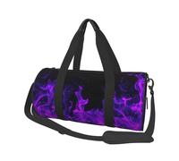 Fiamma Viola, Borsone da viaggio di grande capacità Borsa rotonda Borsa da viaggio sportiva Borsa da viaggio Borsa da fitness