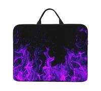 Fiamma viola, Custodia per laptop da 14 pollici, borsa per notebook, custodia per laptop, valigetta con maniglia