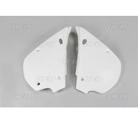 Fiancatine lat Ufo Kawasaki KX 80 1991-1997 bianco