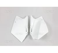 Fiancatine lat Ufo Suzuki RMZ 450 2005-2006 bianco