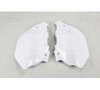 Fiancatine lat Ufo Yamaha YZ 125 2002-2005 bianco