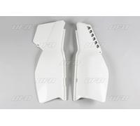 Fiancatine lat vintage Ufo Yamaha XT600 87-90 Bianco