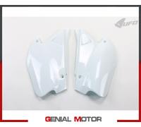 Fiancatine Laterali Ufo Plast Per Honda Cr 250 2000 > 2001 Bianco GG-HO-HU-SU