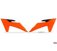 FIANCHETTI RADIATORE KTM EXC-F 250 2024-2025 UFO PLAST KT05011#FFLU