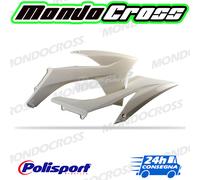 Fianchetti radiatore POLISPORT bianco KTM 450 EXC 2012 (12)