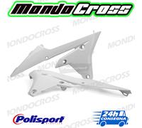 Fianchetti radiatore POLISPORT bianco YAMAHA WR F WRF 250 2019 (19)