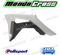 Fianchetti radiatore POLISPORT clear nero HONDA CRF 250 R 2020 (20)