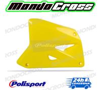 Fianchetti radiatore POLISPORT giallo rm01 SUZUKI RM 85 2009 (09)