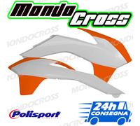 fianchetti serbatoio POLISPORT Arancione Bianco KTM 85 SX 2013-2017