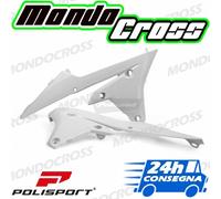 POLISPORT CONVOGLIATORI FIANCHETTI RADIATORI BIANCO YAMAHA WR 450 F 2016-2018