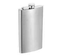 Fianco Fiasco per Liquore 12oz Perdita Prova Bere Fiaschetta,Argento