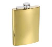 Fianco Fiasco per Liquore 8oz 230ml Perdita Prova Bere Fiaschetta,Oro