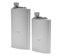 Fiaschetta da 250 ml a tenuta stagna per whisky, vino, alcol, leggera e resistente, per campeggio, escursionismo, zaino in spalla, avventure all'aria aperta (200 ml)