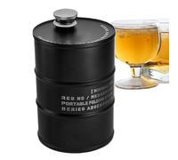Fiaschetta da whisky, grande capacità, in acciaio inox, portatile, da 750 ml, per escursionismo, escursionismo, pesca, al chiuso, picnic, all'aperto, viaggi, posto di lavoro