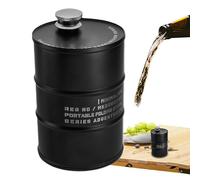 Fiaschetta in acciaio inox da 750 ml, grande capacità, per attività all'aperto, riunioni, campeggio, escursionismo, viaggi, pesca, sul posto di lavoro e picnic