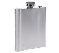 Fiaschetta per liquori, 500 ml, in acciaio inox, portatile, tascabile, fiaschetta per liquori da uomo