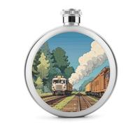 Fiaschetta per liquori, in acciaio inox, a prova di perdite, portatile, per esterni, campeggio, viaggi, idea regalo
