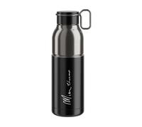Elite Mia 550ml Water Bottle Nero Black / Silver