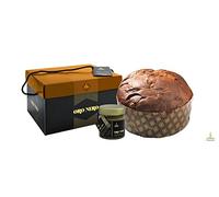 FIASCONARO ORO NERO PANETTONE 1 KG CON VASETTO DI CREMA SPALMABILE 1 kg