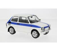 Fiat 126 del 1972 bianco e blu 1/18 MCG Model Car Group MCG18666