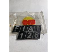 FIAT 126 EMBLEMA LOGO PORTELLONE POSTERIORE OEM 546945