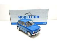 Fiat 126 Polski 126P Blu del 1973 - 1/18 MCG