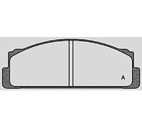FIAT 127 L C CL FIAT PANDA 30 / 45- 900 PASTICCHE PATTINI FRENI brakes