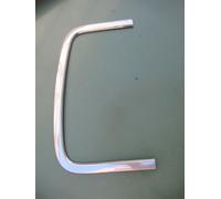 FIAT 128 Coupè - Profilo / modanatura INOX posteriore sinistro - Ricambio nuovo