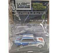 FIAT 131 ABARTH AUTO LEGGENDARIE DA RALLY WRC N.10 SCALA 1:24
